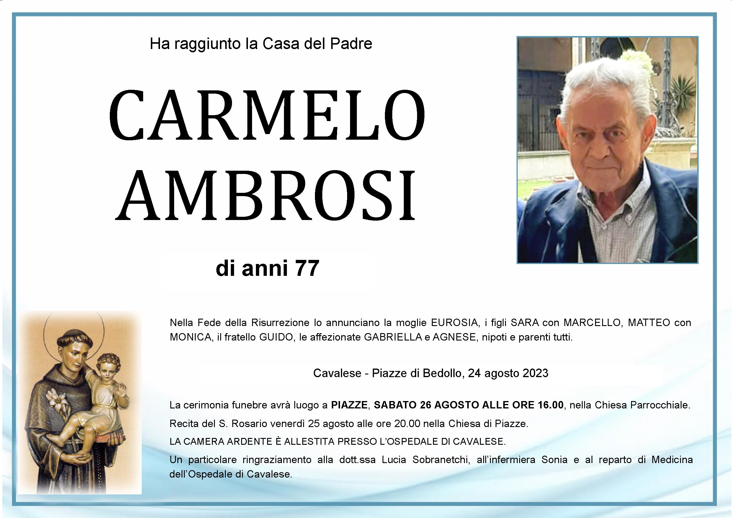 Carmelo Ambrosi