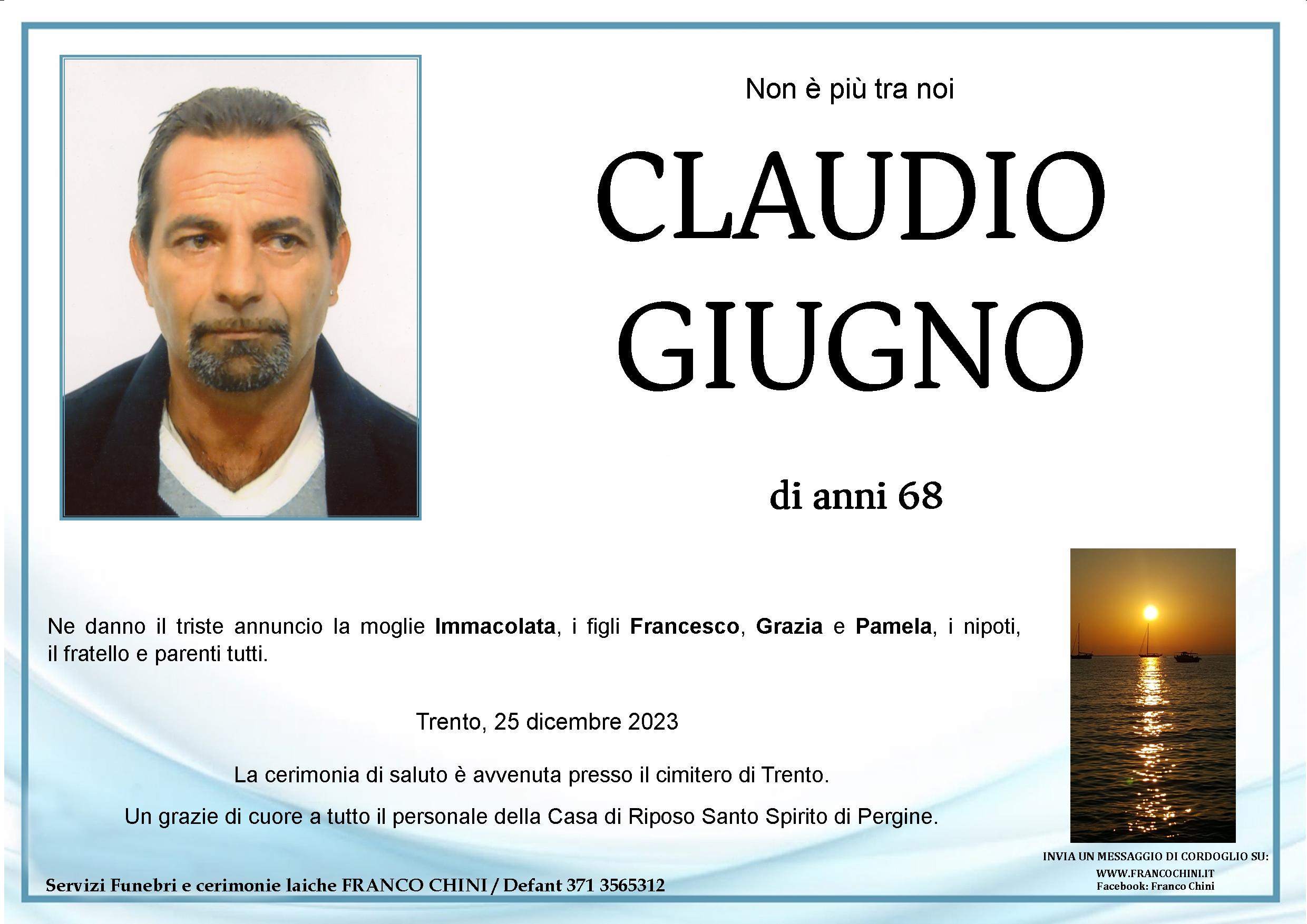 Claudio Giugno