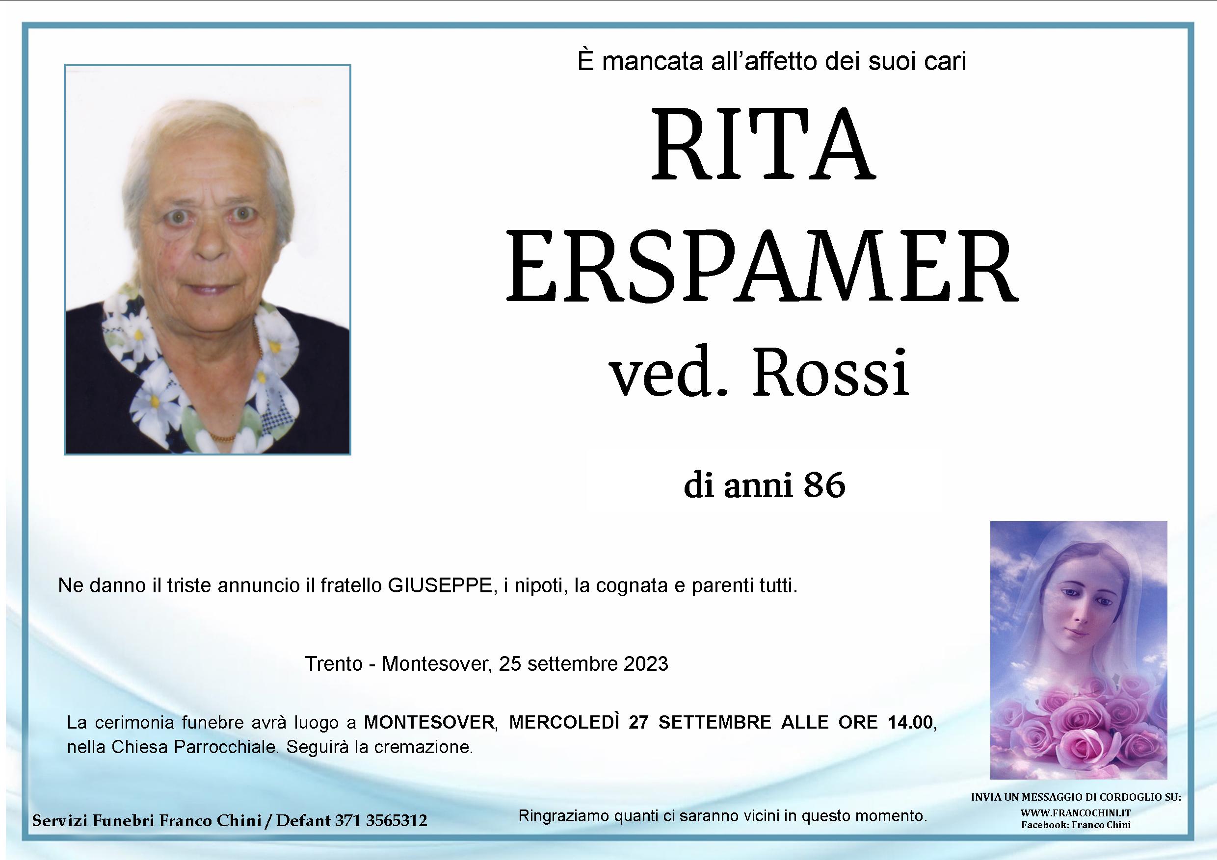 Rita Erspamer