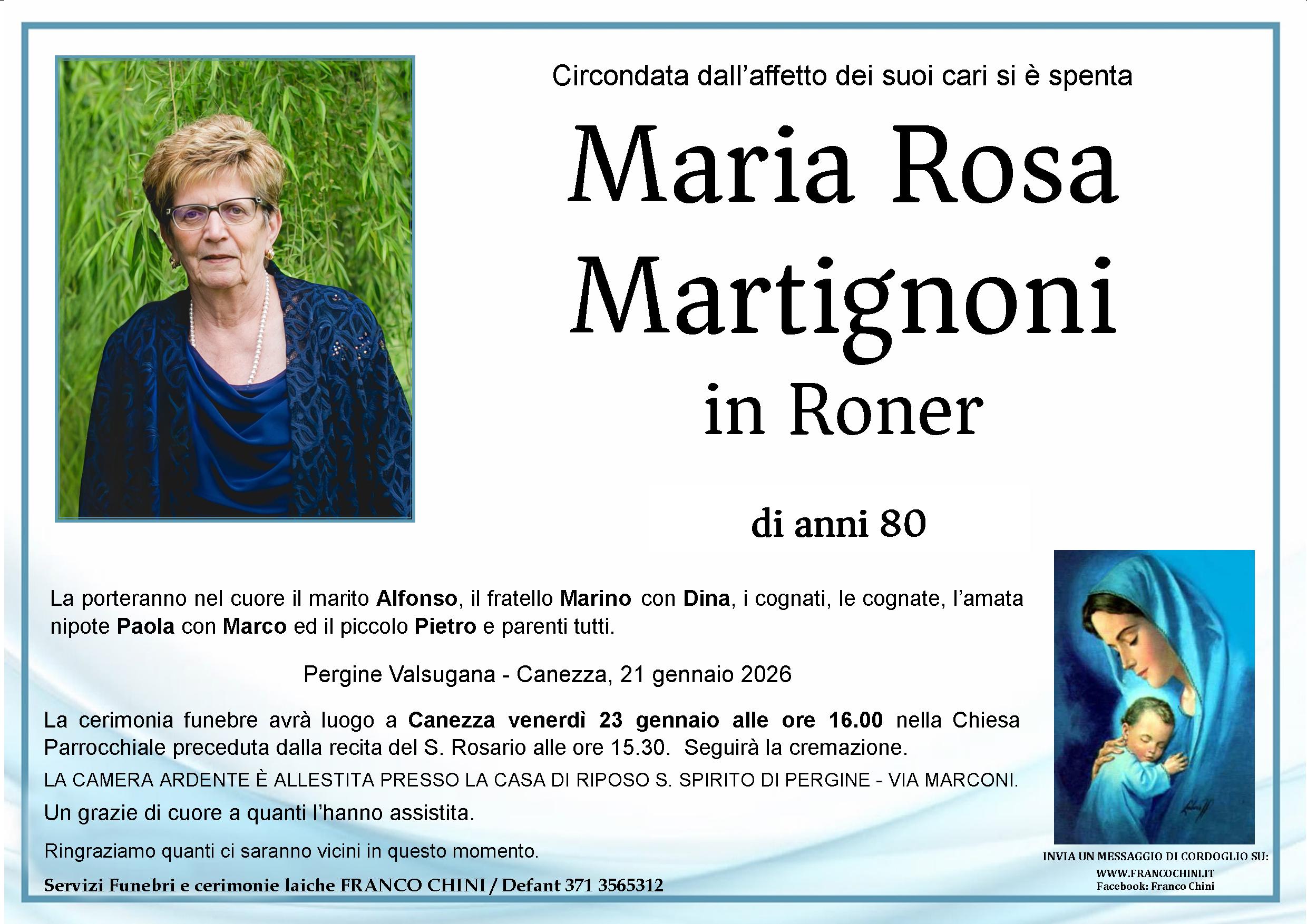 Maria Rosa Martignoni