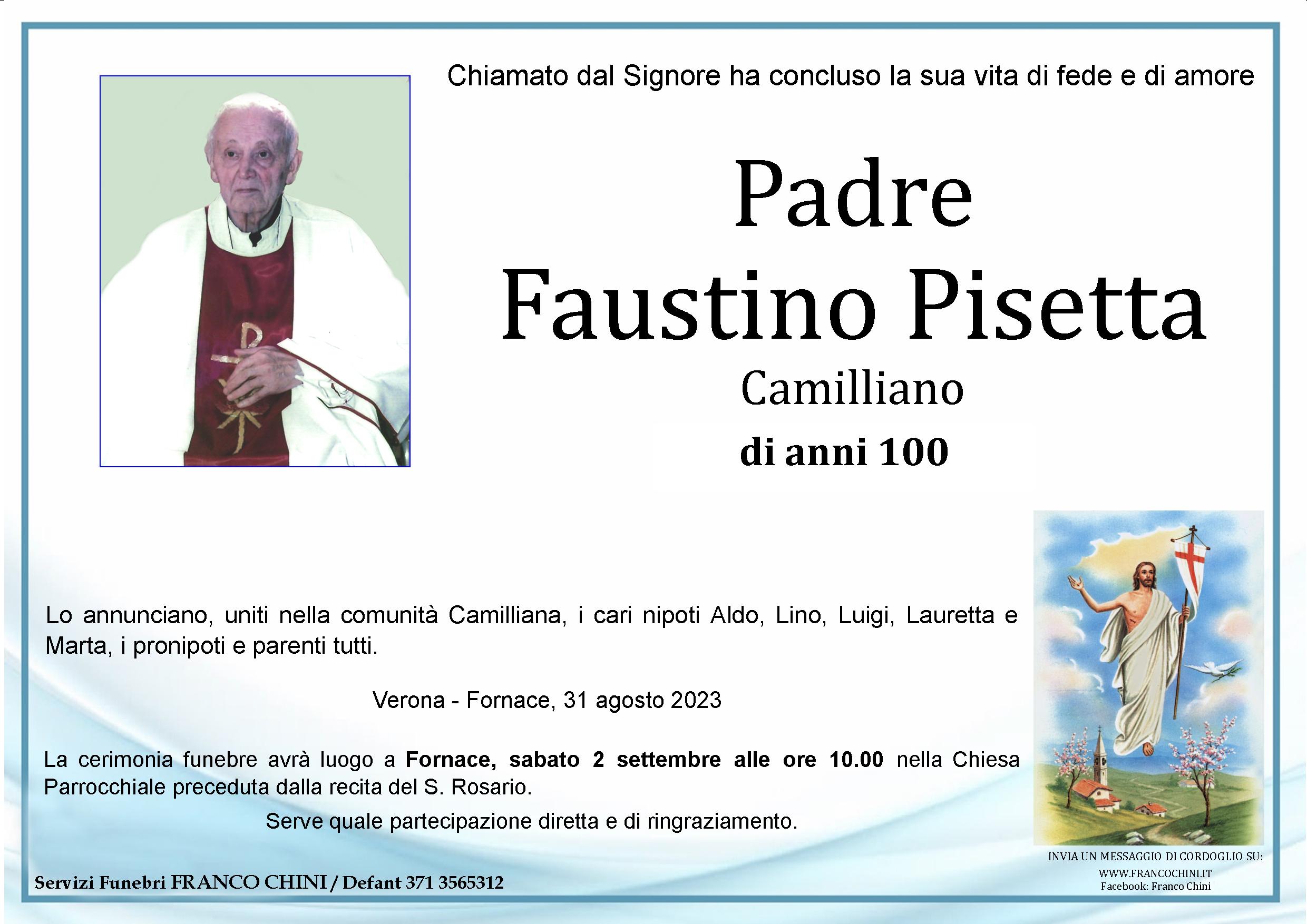 Padre Faustino Pisetta